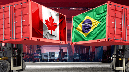 Você está visualizando atualmente Comércio entre Brasil e Canadá segue em alta no primeiro semestre de 2023