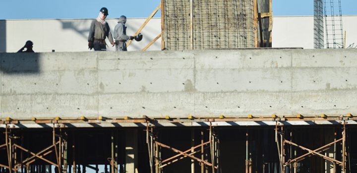 Preços da construção variam 0,18% em agosto