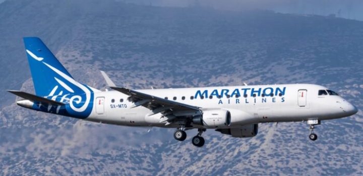 Embraer e Marathon Airlines Anunciam Expansão do Acordo de Programa Pool para sete E-Jets