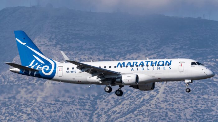 Você está visualizando atualmente Embraer e Marathon Airlines Anunciam Expansão do Acordo de Programa Pool para sete E-Jets