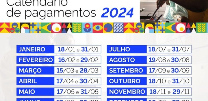 Governo Federal já tem calendário de pagamentos do Bolsa Família para 2024