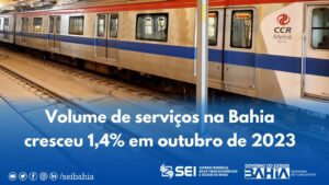 Leia mais sobre o artigo Volume de serviços na Bahia cresceu 1,4% em outubro de 2023
