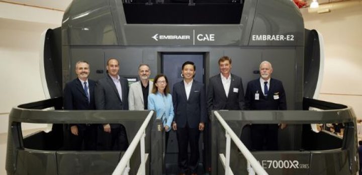 Embraer e CAE inauguram primeiro simulador na Ásia-Pacífico