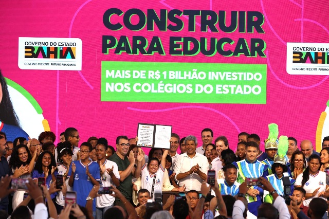 Você está visualizando atualmente Governo da Bahia lança ‘Construir para Educar’