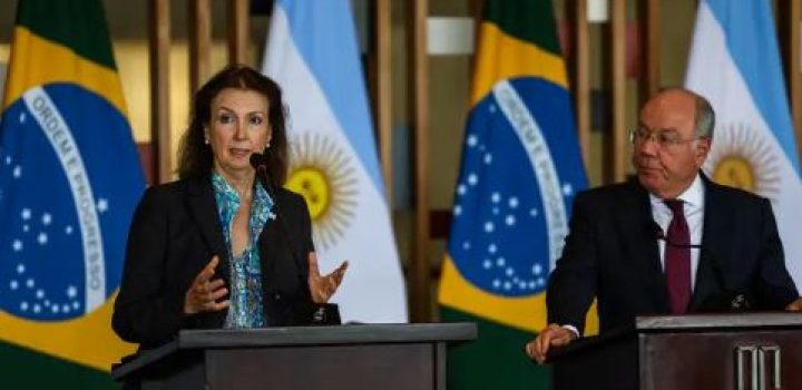 Chanceler argentina nega interferência entre Brasil e o X