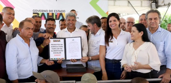 Estudantes vão ter produtos da agricultura familiar na alimentação