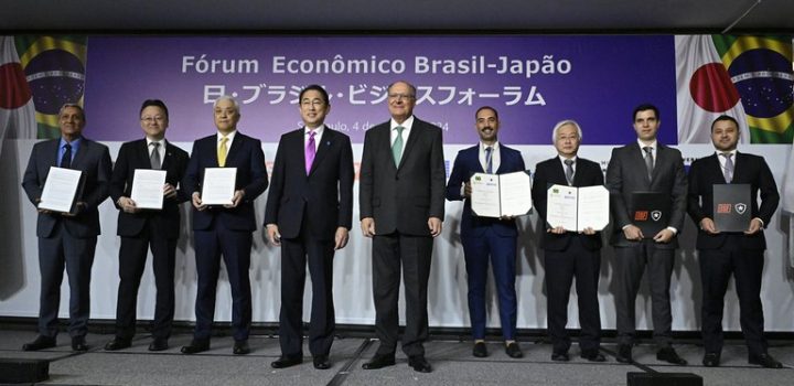 Premiê e empresários japoneses destacam o Brasil