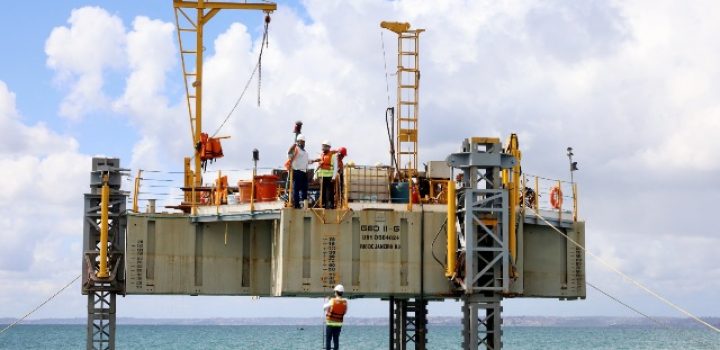 Começa sondagem da Ponte Salvador-Itaparica em águas rasas