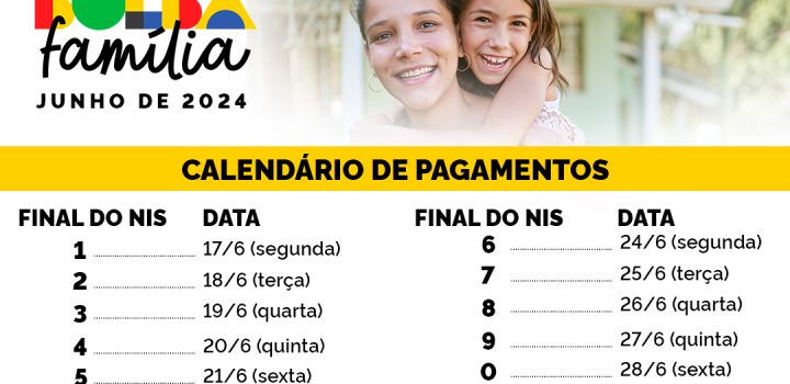 Bolsa Família começa a ser pago nesta segunda 17