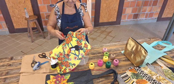 Oficina de Upcycling ensina a criar ecobag ganhar dinheiro