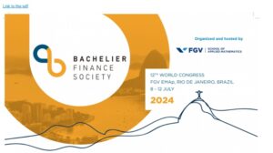 Leia mais sobre o artigo FGV EMAp realiza o Bachelier World Congress 2024