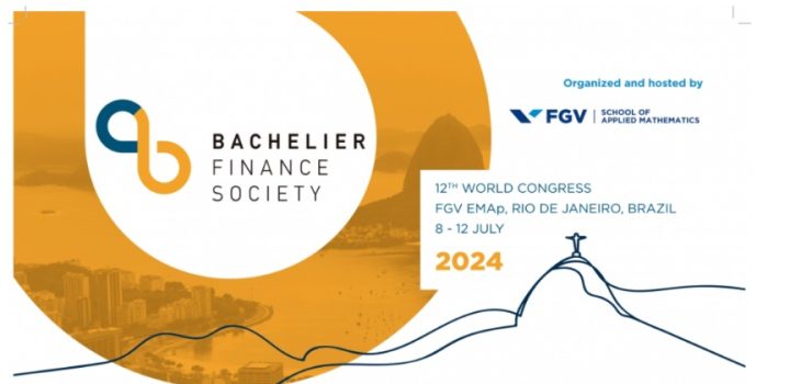 FGV EMAp realiza o Bachelier World Congress 2024