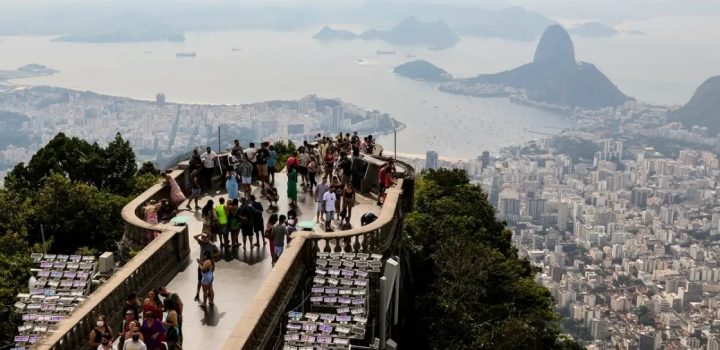 Brasil fecha 1º sem com 3,6 mi turistas internacionais
