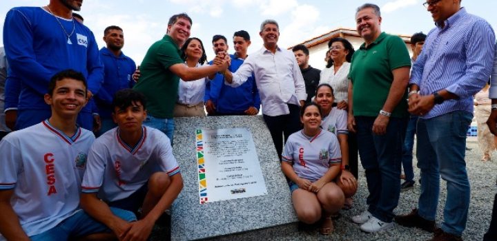 Governo insugura Colégio de Tempo Integral em Coronel João Sá