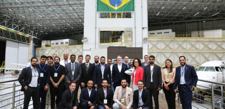 Delegação Saudita de Startups no G20 visitam a Embraer