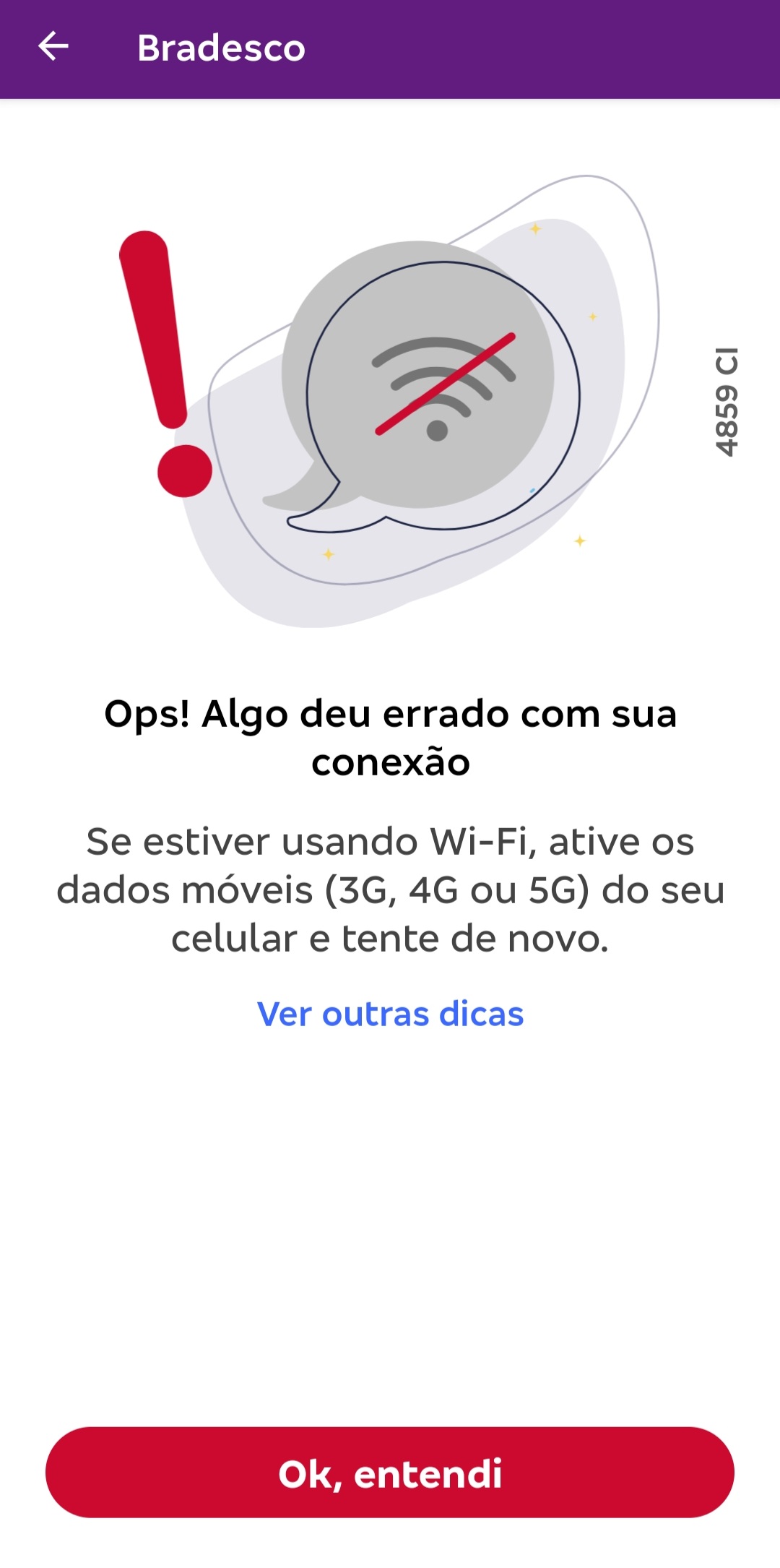 Você está visualizando atualmente Aplicativo do Bradesco fica fora do ar