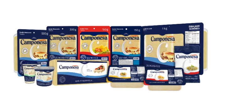 Marca Camponesa amplia portfólio com linha de Queijos
