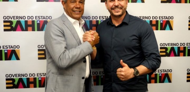 Governador fortalece parceria com Rio do Pires em reunião com prefeito Zé Marcos