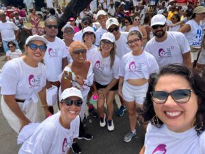 Leia mais sobre o artigo Famílias da Oncoped do Santa Izabel participam de caminhada na Lavagem do Bonfim