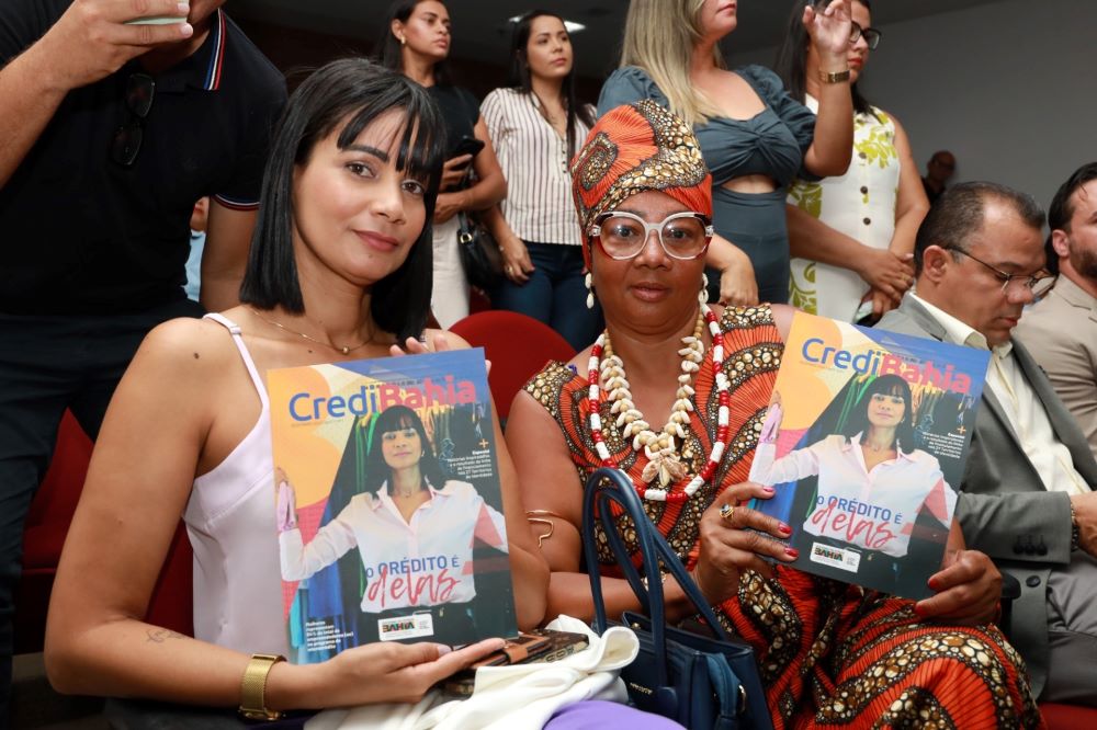 Mulheres são destaque em lançamento da Revista CrediBahia