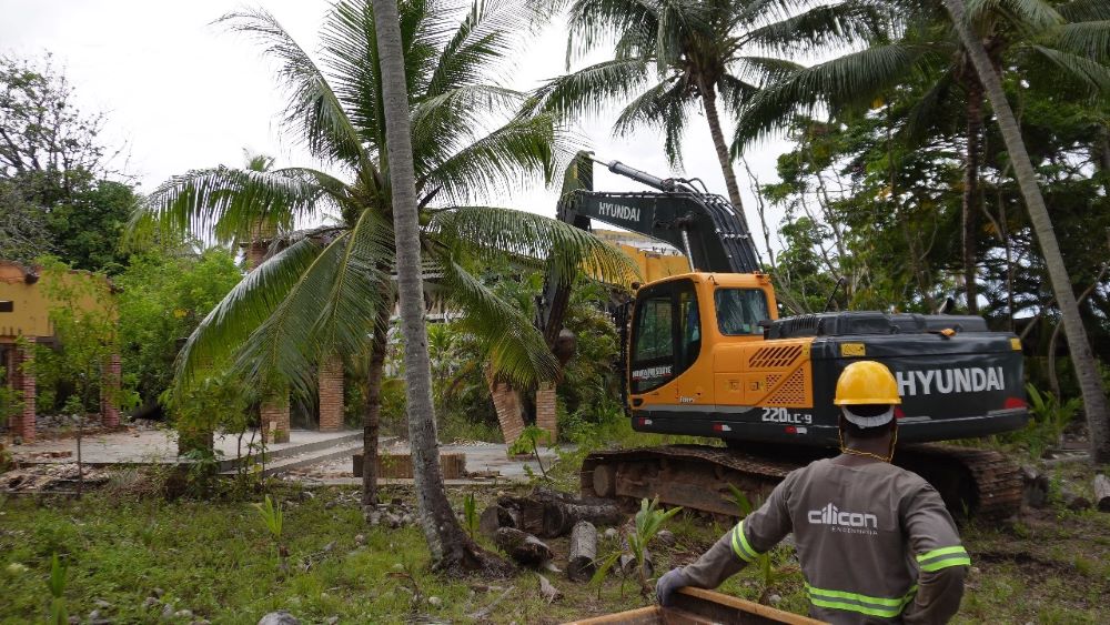 Village Itaparica inicia demolição do antigo Club Med