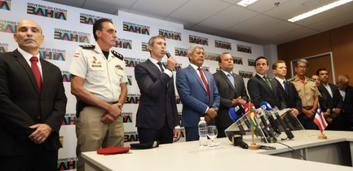 Governador Jerônimo Rodrigues anuncia mudanças na cúpula da Segurança Pública