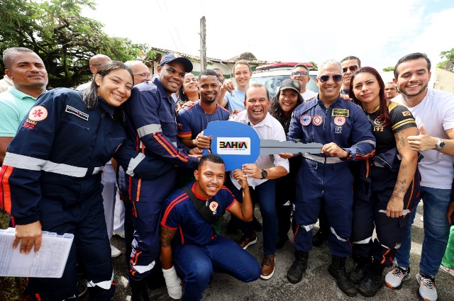 Governo do Estado faz ações em Itaparica e Vera Cruz em áreas de segurança e saúde