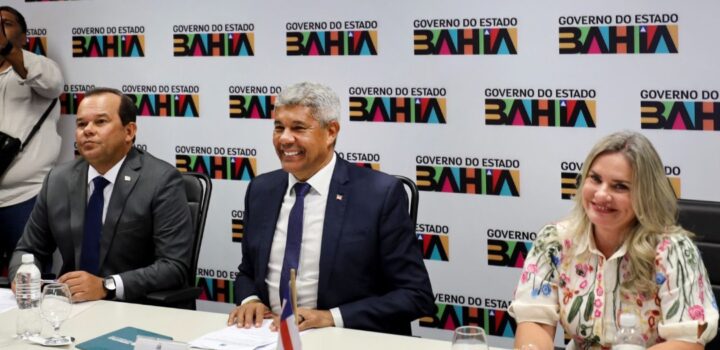Governador Jerônimo Rodrigues e ministros anunciam R$ 1,5 bi para os portos de Aratu e Ilhéus