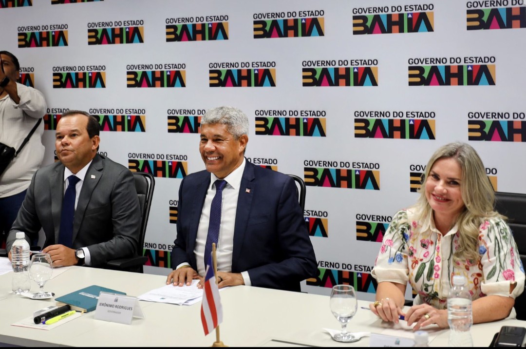 Governador Jerônimo Rodrigues e ministros anunciam R$ 1,5 bi para os portos de Aratu e Ilhéus