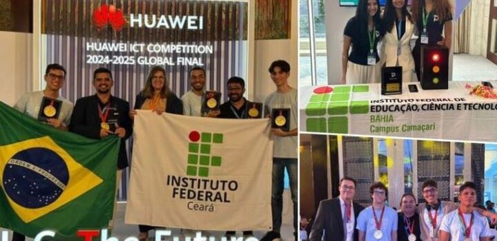 Institutos Federais brasileiros garantem pódios em competição de tecnologia na China
