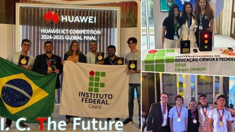 Você está visualizando atualmente Institutos Federais brasileiros garantem pódios em competição de tecnologia na China