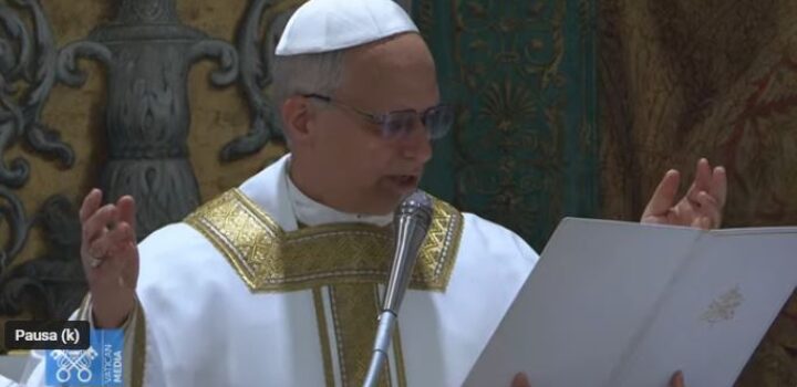 Salve Santo Padre Leão XIV