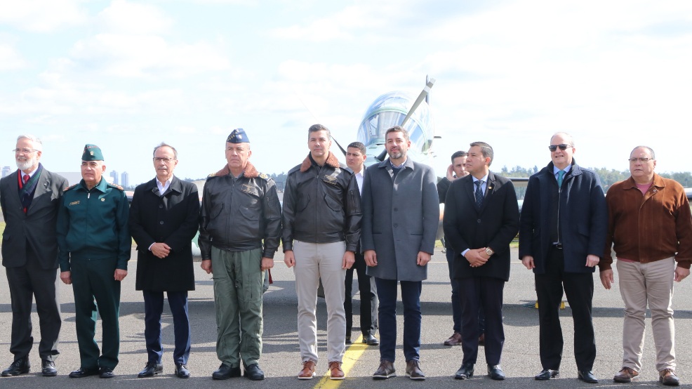 Embraer entrega quatro aeronaves A-29 Super Tucano para a Força Aérea Paraguaia