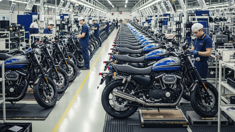 Indústria de Motocicletas Registra o Melhor Início de Ano Desde 2011