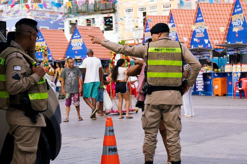 Você está visualizando atualmente Pelourinho tem segurança reforçada para os festejos do São João