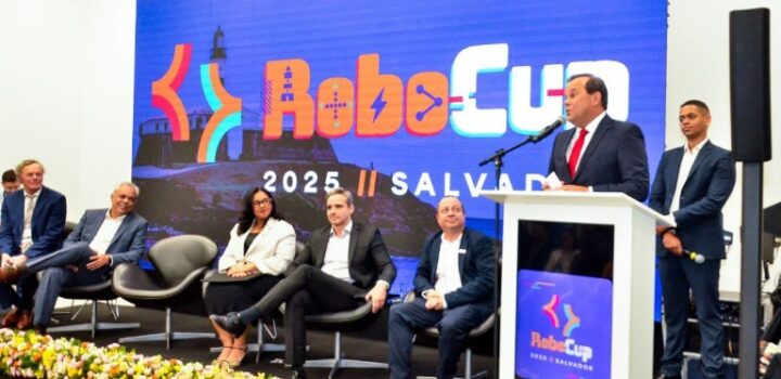 Robocup 2025: vice-governador da Bahia abre maior competição internacional de robótica do mundo