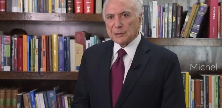 Ex-presidente Michel Temer usa redes sociais para falar do tarifaço