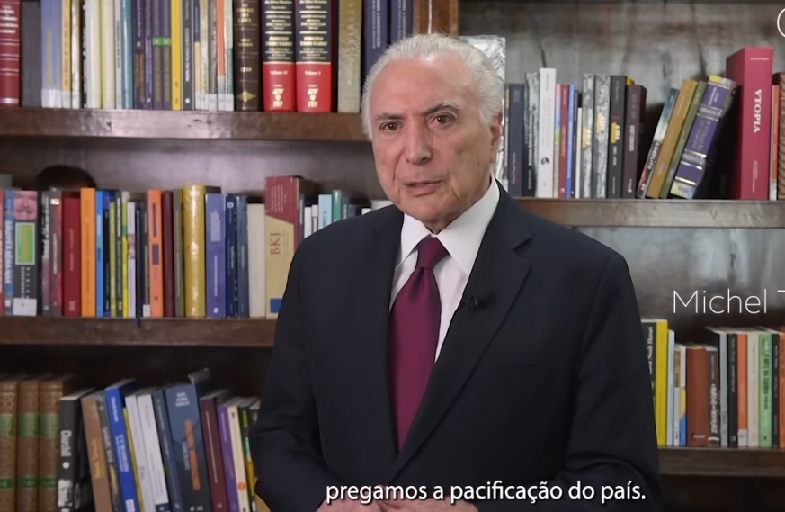 Ex-presidente Michel Temer usa redes sociais para falar do tarifaço