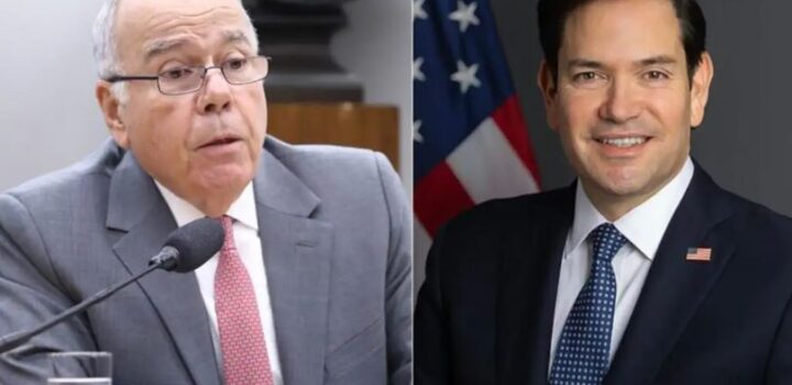 Mauro Vieira se reúne com Marco Rubio nos Estados Unidos