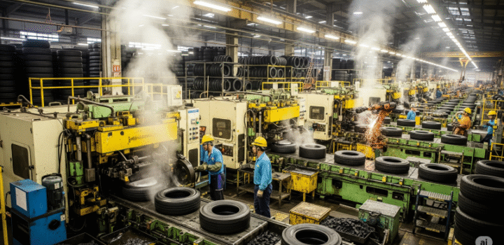 Taxação dos EUA impacta indústria de pneus no Brasil, informa ANIP
