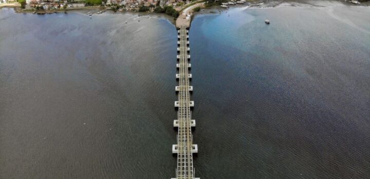 Ponte São João passa por processo de elevação e revitalização para passagem do VLT