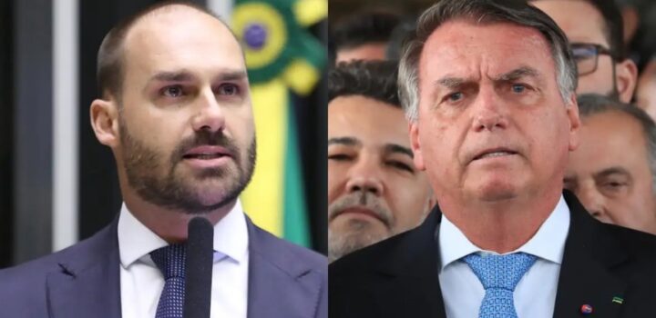 PF resgata mensagens em que Eduardo Bolsonaro chama o pai de ingrato