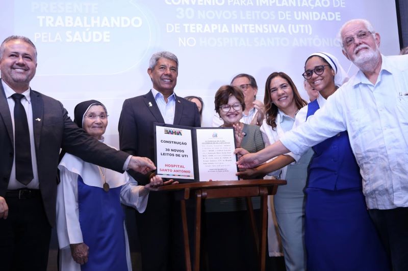 Governo do Estado assina convênio de R$ 14,4 mi para  Obras Sociais Irmã Dulce