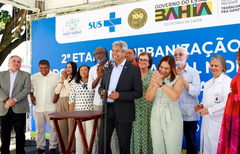 Com investimento de mais de R$ 13 mi, Hospital Estadual Mont Serrat recebe nova etapa de urbanização