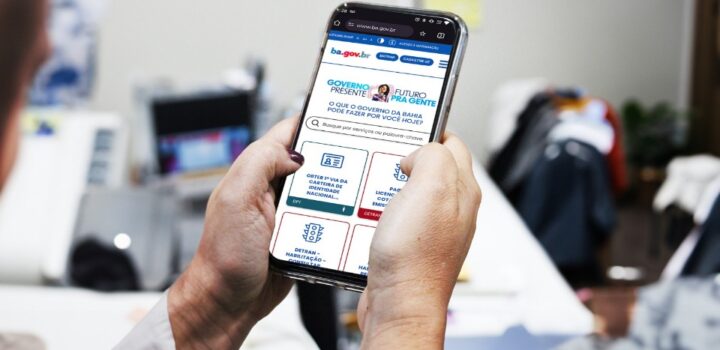 Plataforma ba.gov.br oferta 23 novos serviços ao cidadão