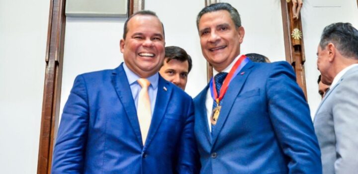 Vice-Governador participa da entrega da Comenda Dois de Julho ao presidente do TCE