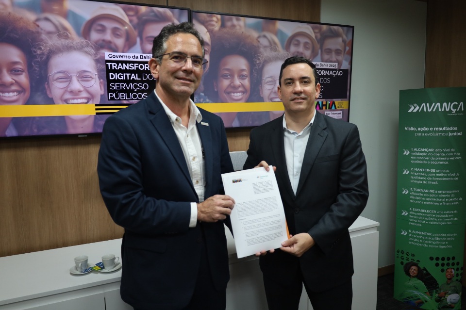 Neoenergia Coelba e Saeb assinam termo de cooperação e serviços chegam à BA.GOV.BR