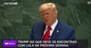 Leia mais sobre o artigo Trump diz ter “química” com Lula e anuncia encontro bilateral