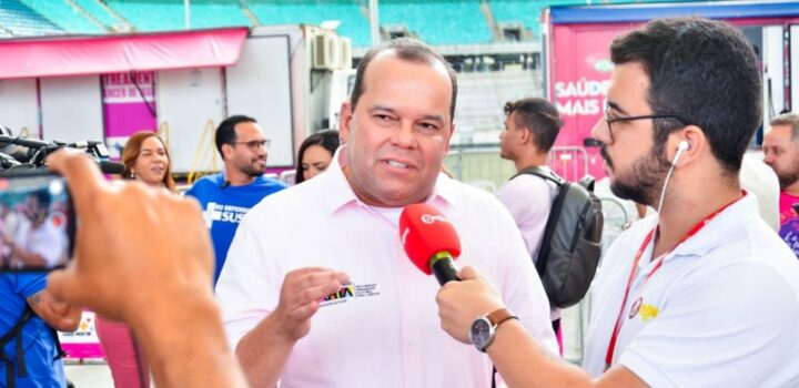 Vice-Governador Geraldo Júnior abre o Outubro Rosa 2025 na Arena Fonte Nova