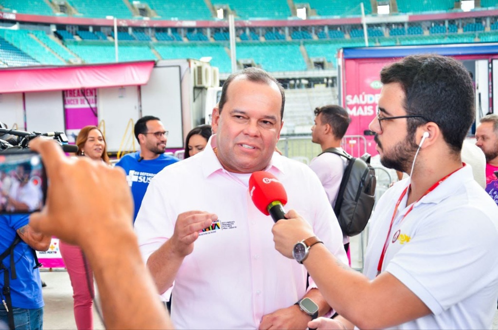 Você está visualizando atualmente Vice-Governador Geraldo Júnior abre o Outubro Rosa 2025 na Arena Fonte Nova